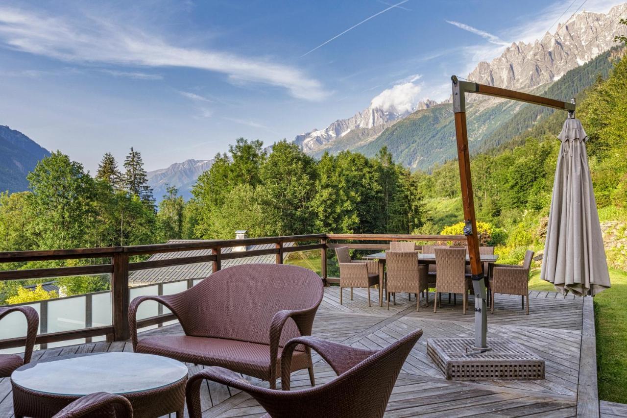 Chalet Galadhrim Chamonix Mont Blanc Valley Les Houches Bagian luar foto