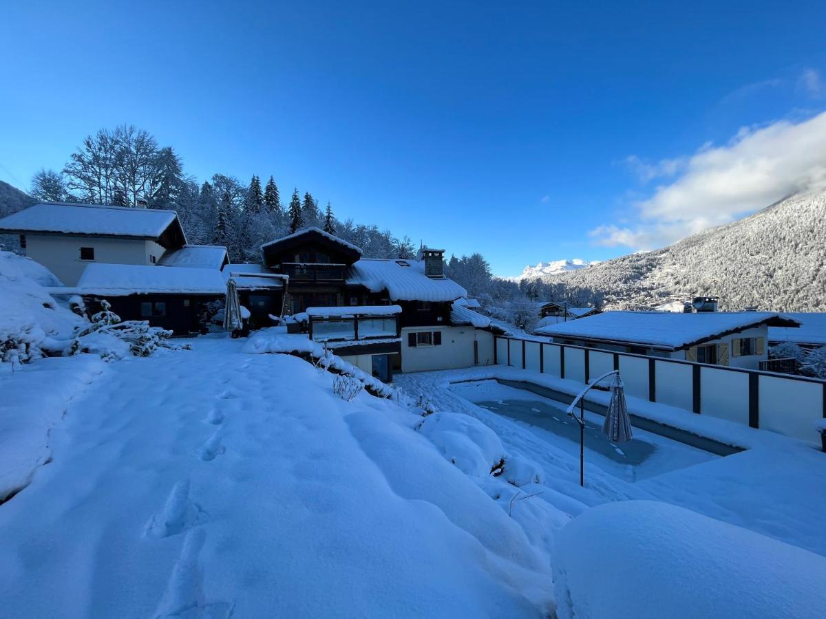 Chalet Galadhrim Chamonix Mont Blanc Valley Les Houches Bagian luar foto