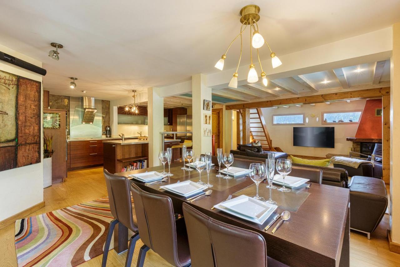 Chalet Galadhrim Chamonix Mont Blanc Valley Les Houches Bagian luar foto