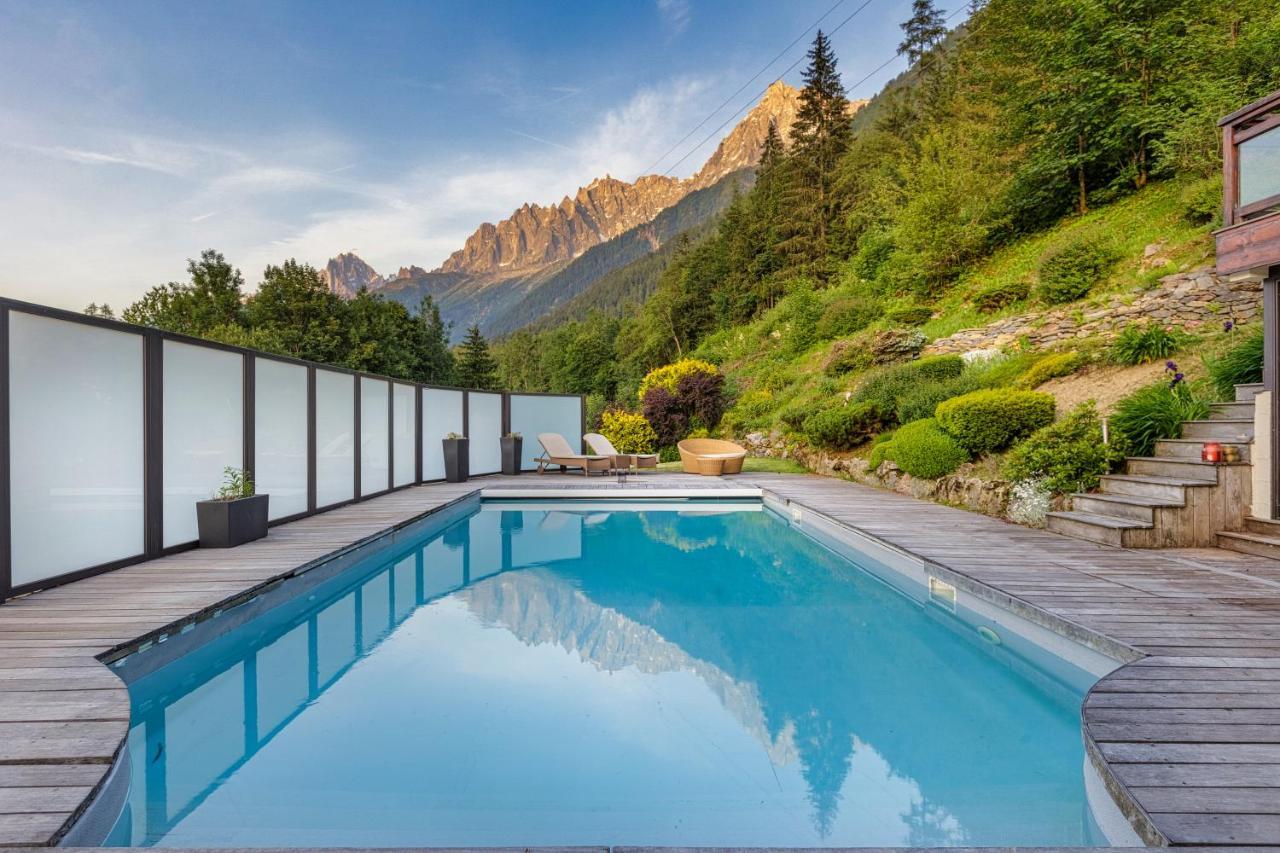 Chalet Galadhrim Chamonix Mont Blanc Valley Les Houches Bagian luar foto