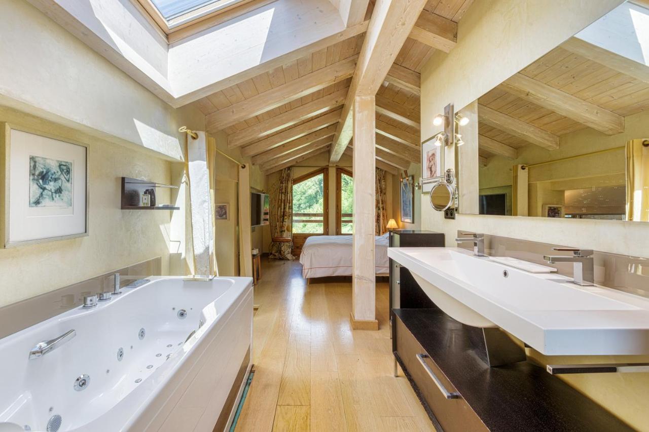 Chalet Galadhrim Chamonix Mont Blanc Valley Les Houches Bagian luar foto